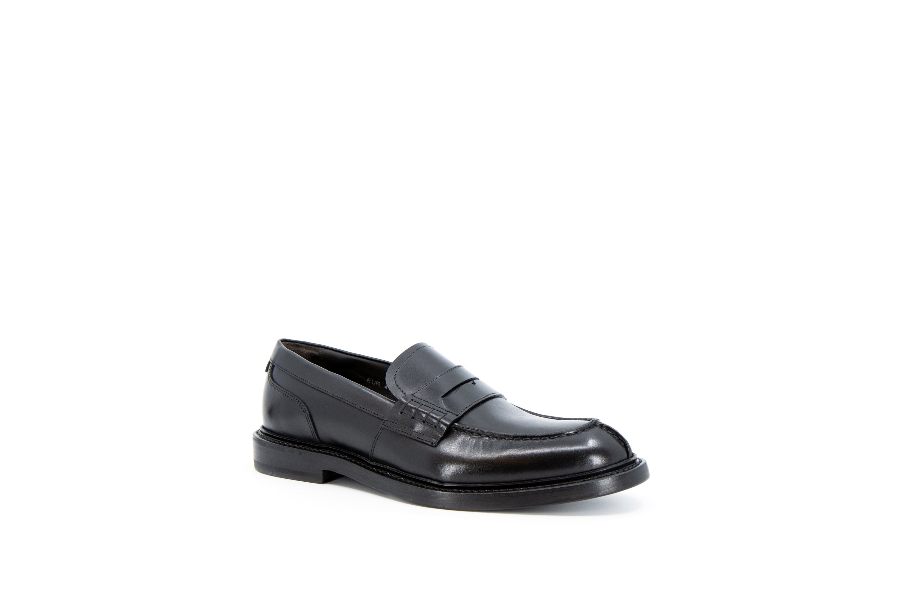 Jermyn Loafer Black Cordovan Leather Shoes