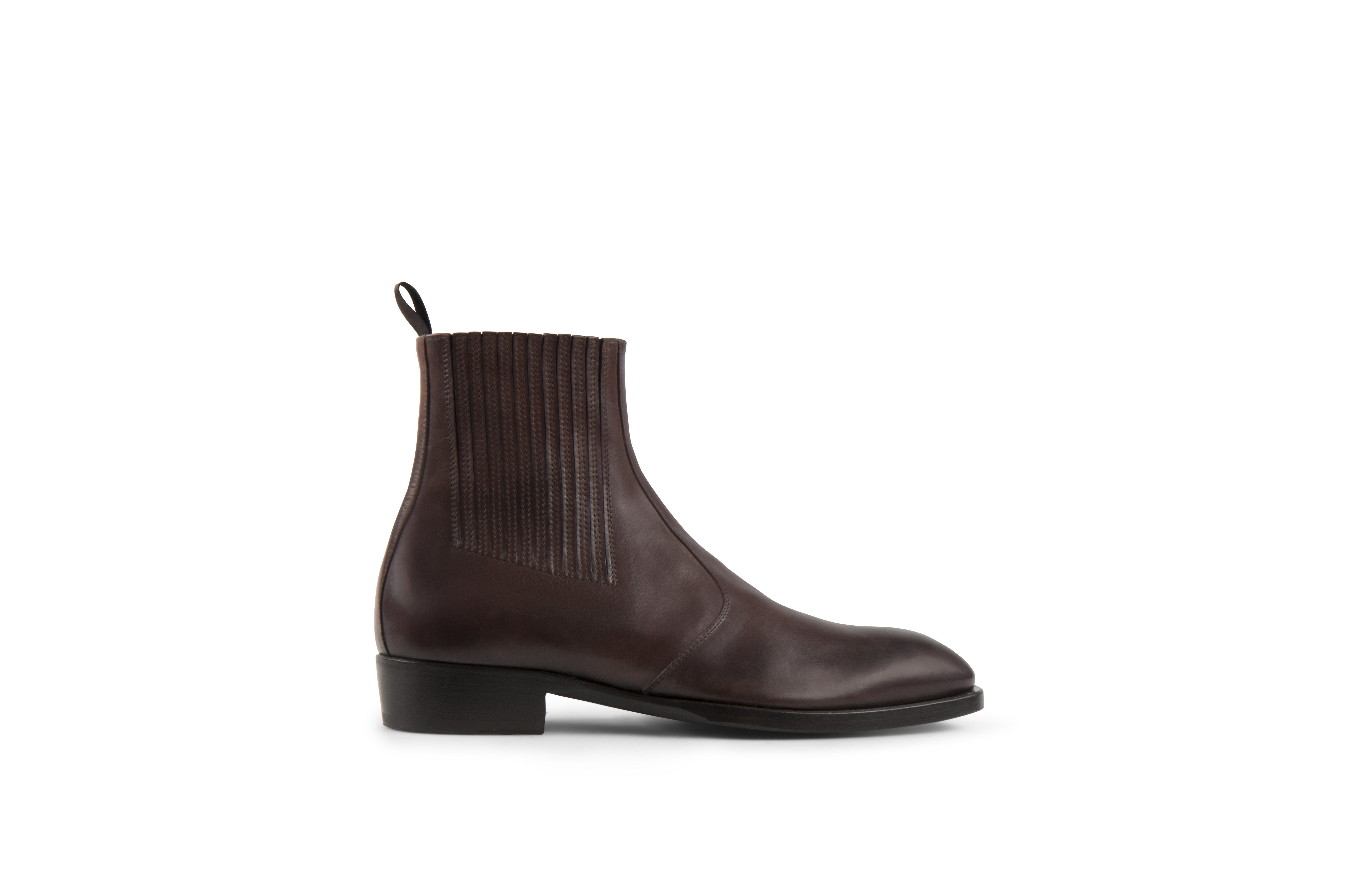 Jay Black Soft Cordovan Leather Chelsea Boots – Project TWLV