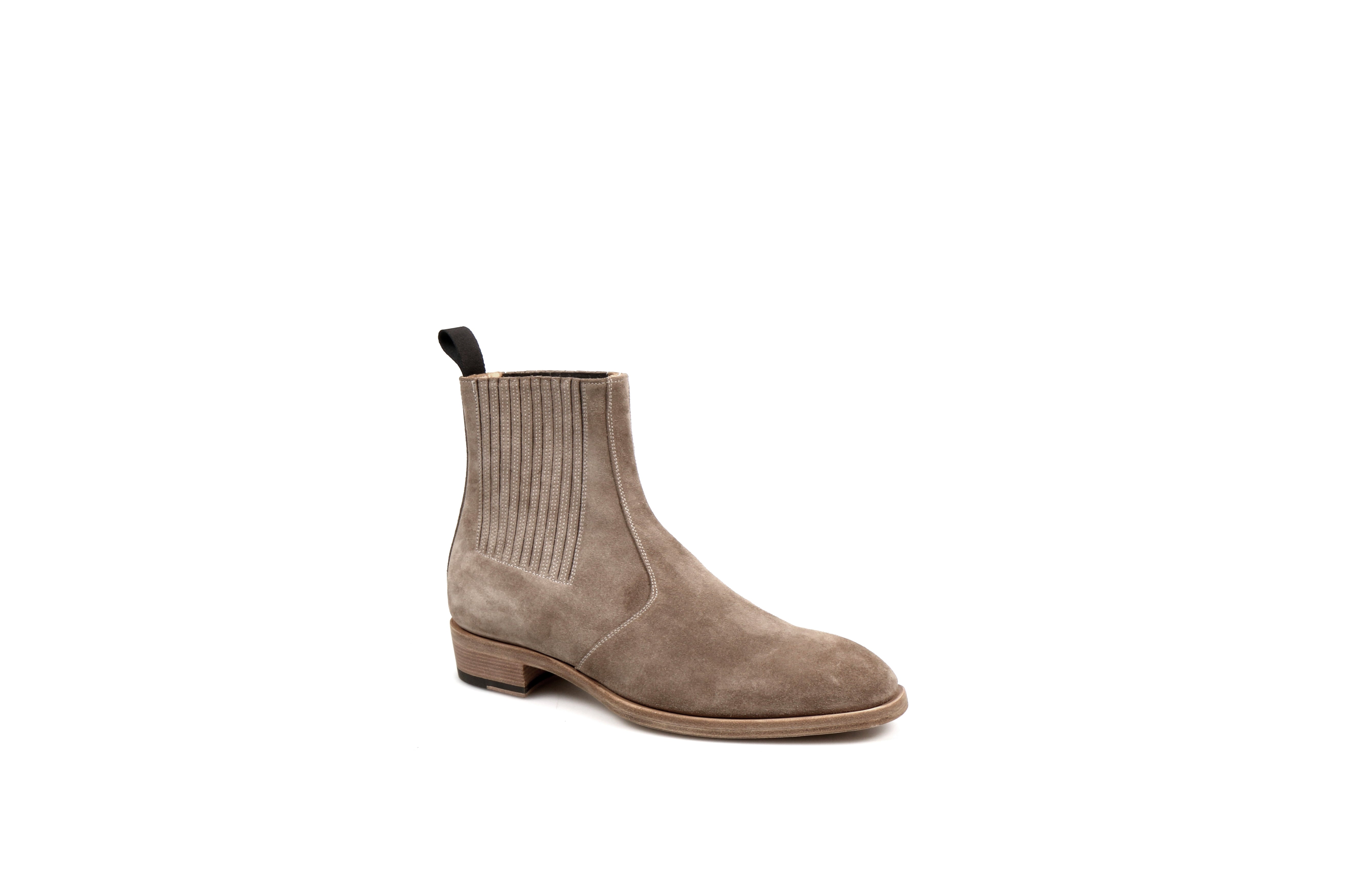 opdagelse Forpustet Udgangspunktet Jay Sand Suede Chelsea Leather Boots – Project TWLV