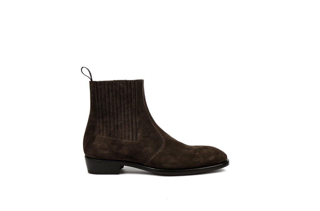 Jay Black Soft Cordovan Leather Chelsea Boots – Project TWLV